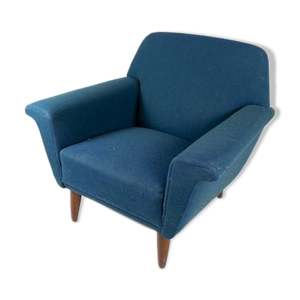 Fauteuil enlaine bleu