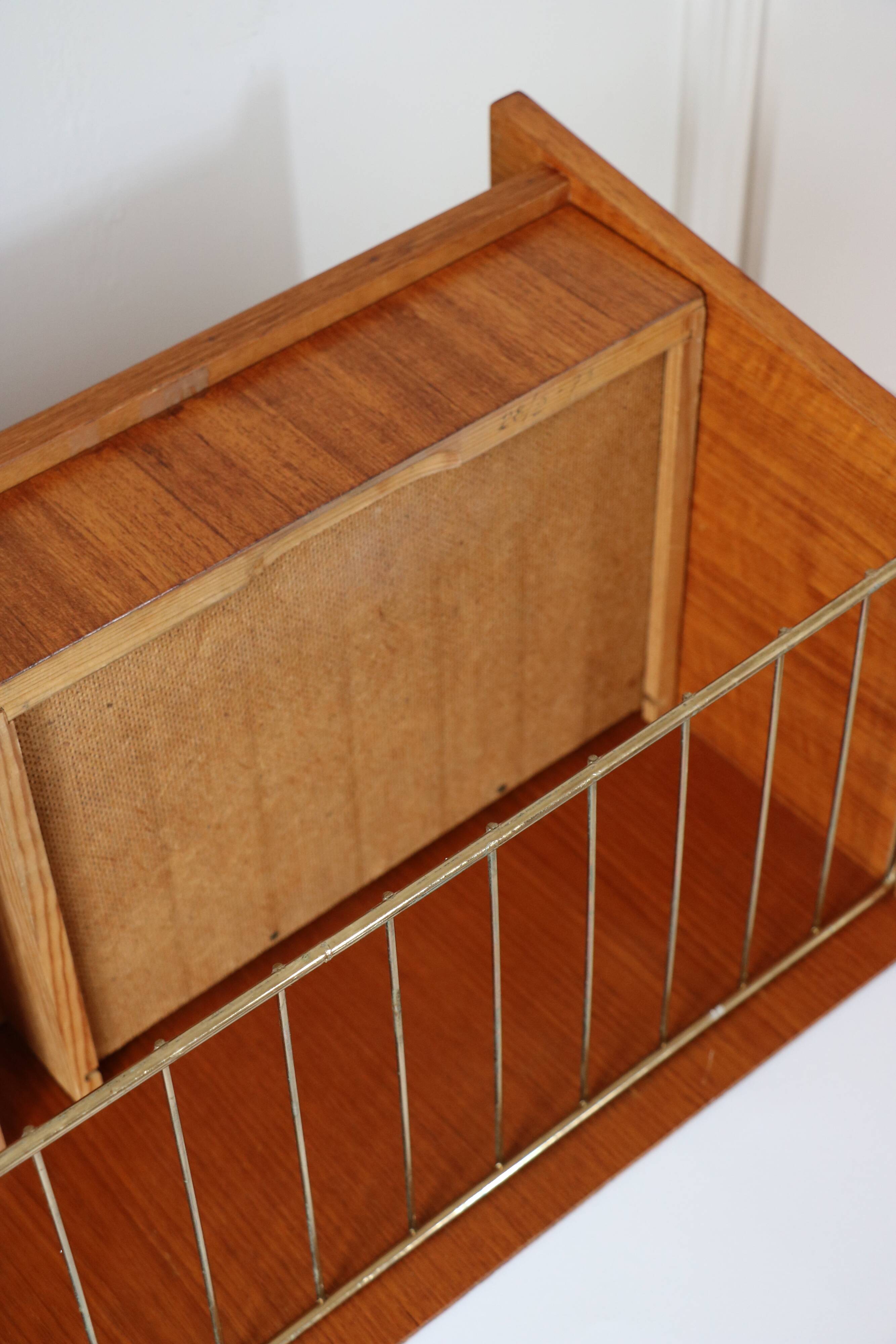 Wall console, Scandinavian entrance furniture, 1970