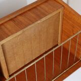 Wall console, Scandinavian entrance furniture, 1970