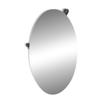 Italian Design mirror from Nanda Vigo for Morphos, Venezia 1985