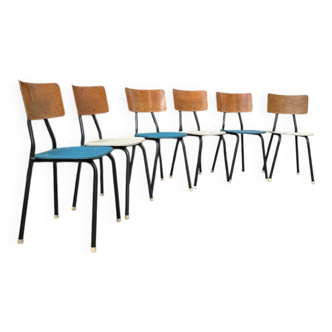 Set of 6 vintage chairs