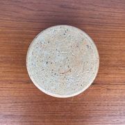 Mid-century modern Danish studio pottery bowl by Bente Lemche, 1960s.