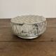Vintage Italian glass relief ceiling light "Bubble" – 1970s style