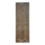 Large fir entrance door from the early 20th century