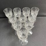 10 Baccarat port glasses size 5475