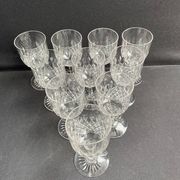 10 Verres à porto Baccarat taille 5475
