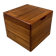 Salin Nyborg teak storage box side table on wheels, Denmark 1960’s