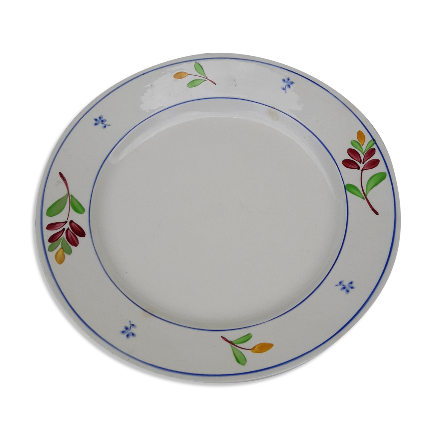 Gien model Marilene round plate diam 28.5 cm