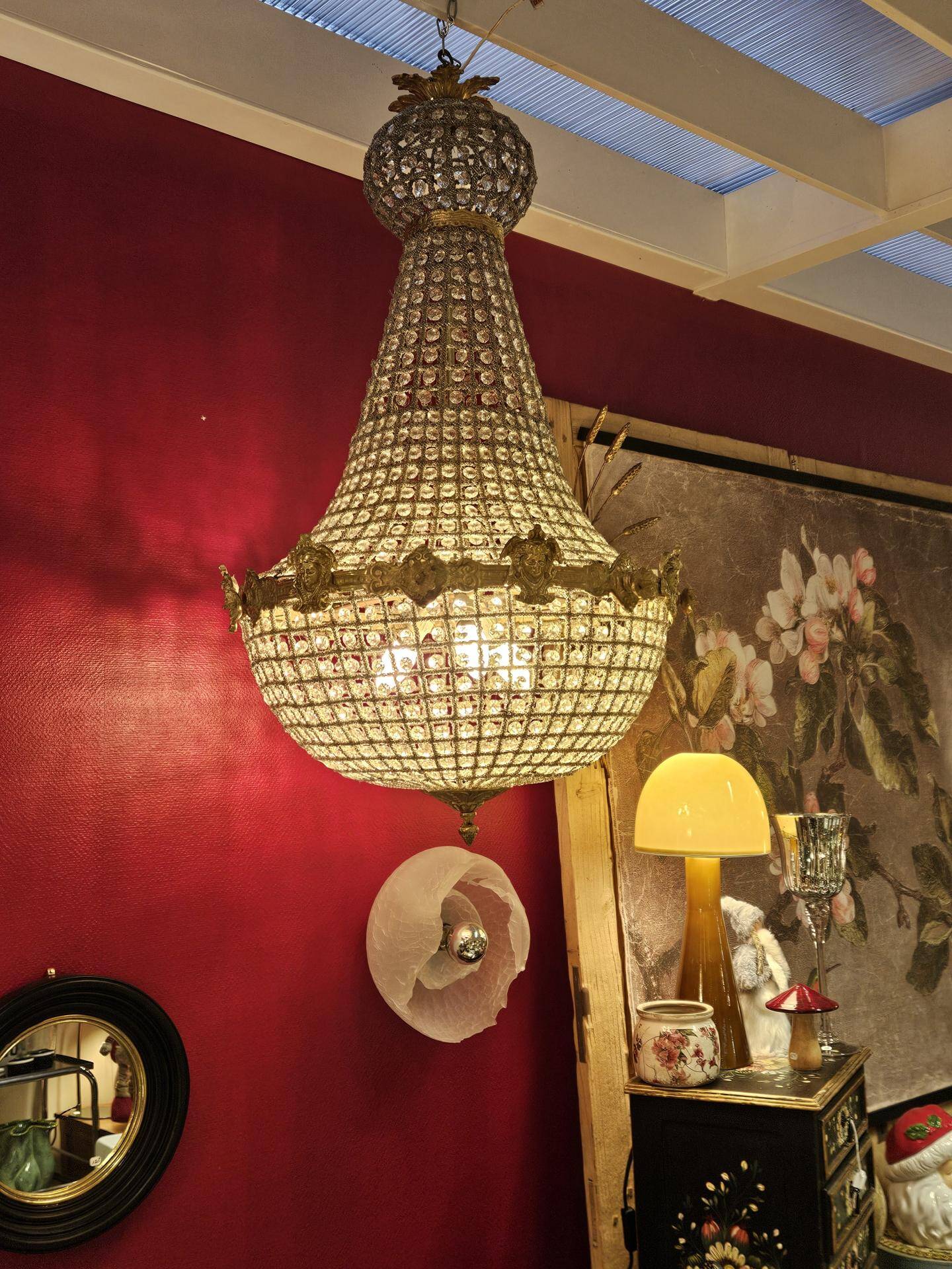 Lustre montgolfière