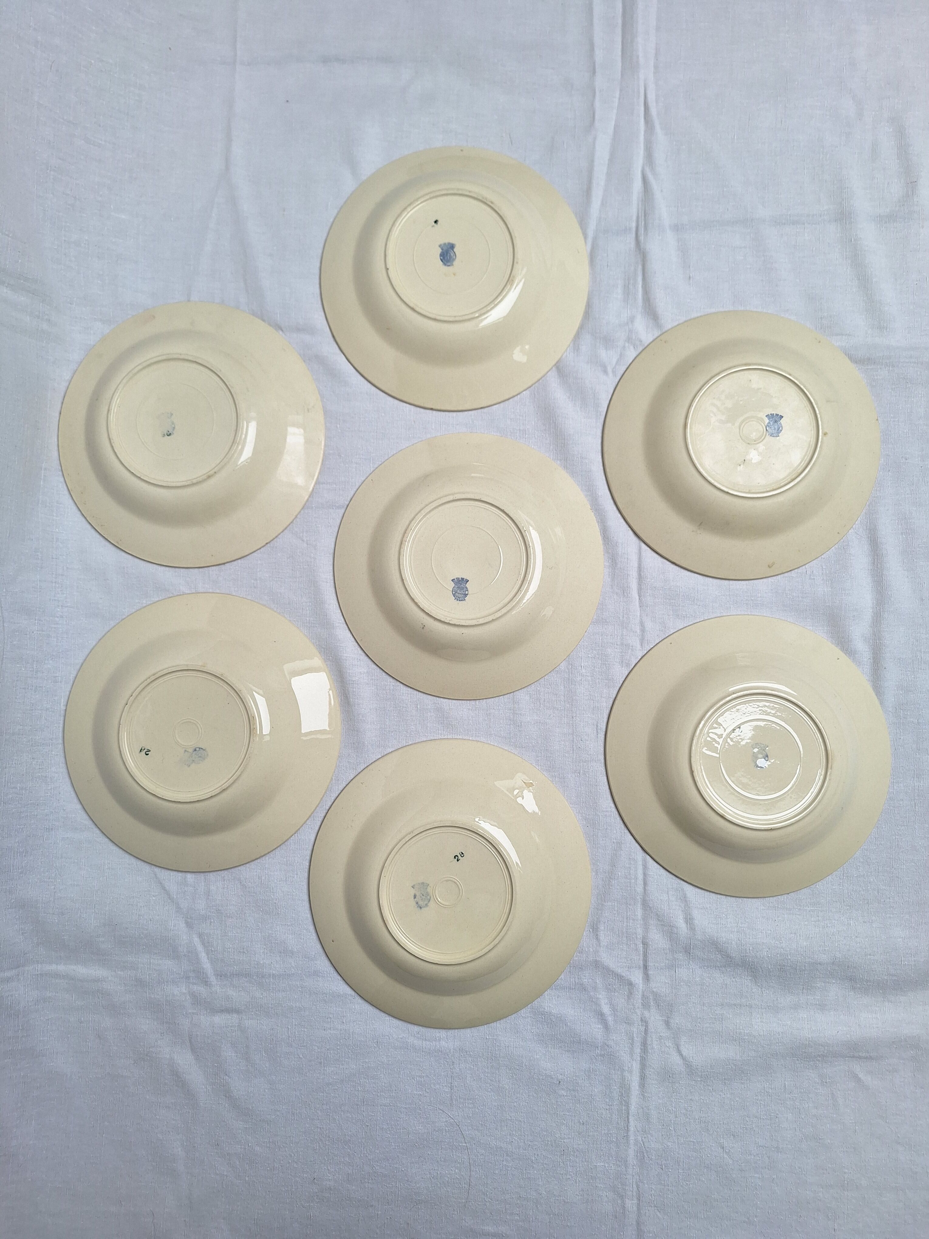 Vintage badonviller plates