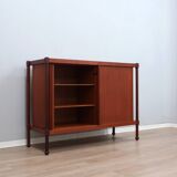1950s mid-century teak storage cabinet bar F.lli Proserpio