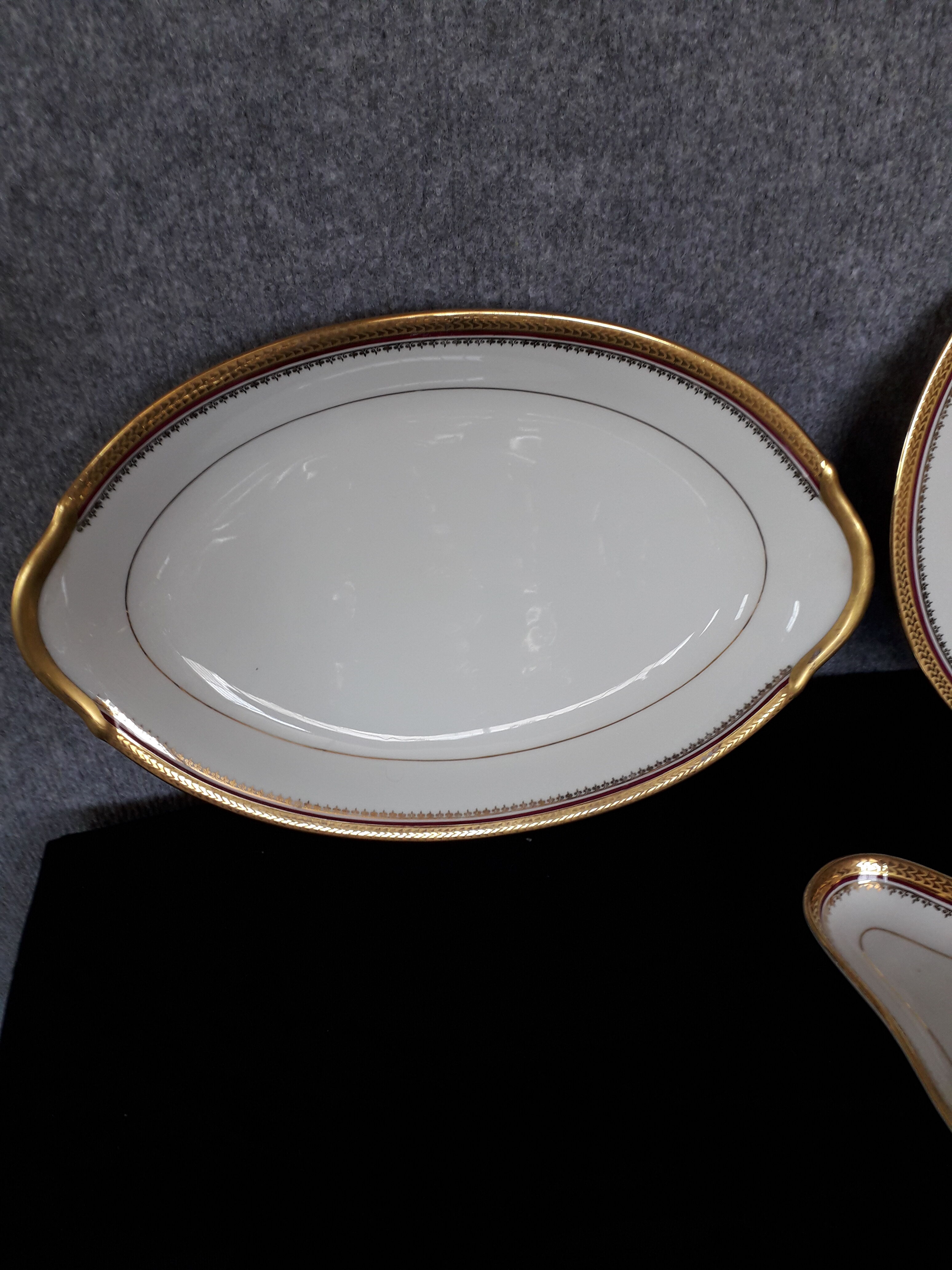 Limoges table service of 77 pieces of RS brand of the twentieth century