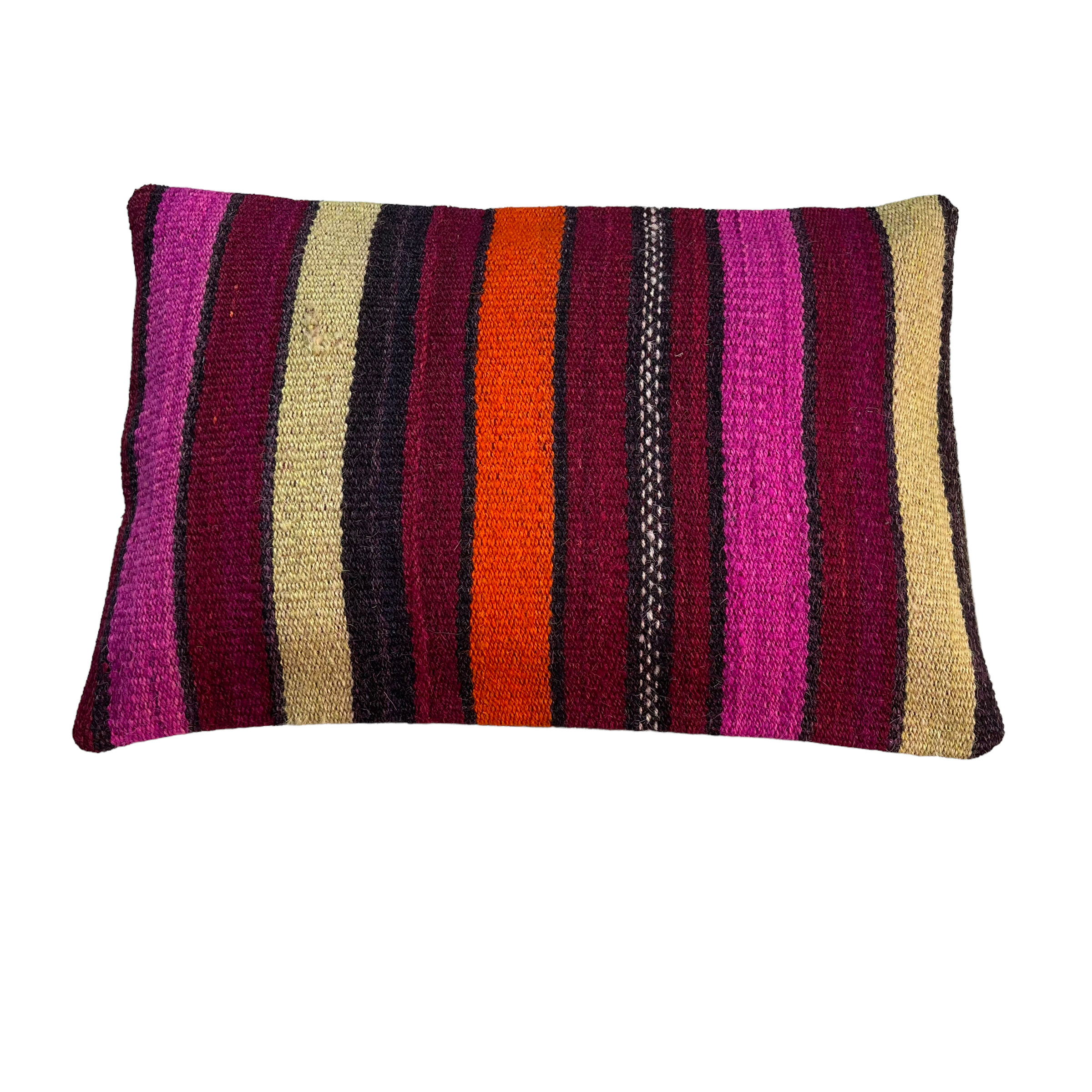 Housse de coussin vintage turque faite à la main, 30 x 50 cm
