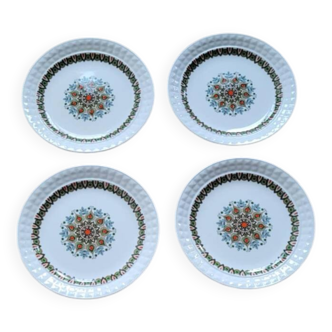 4 Pontesa Ironstone dessert plates