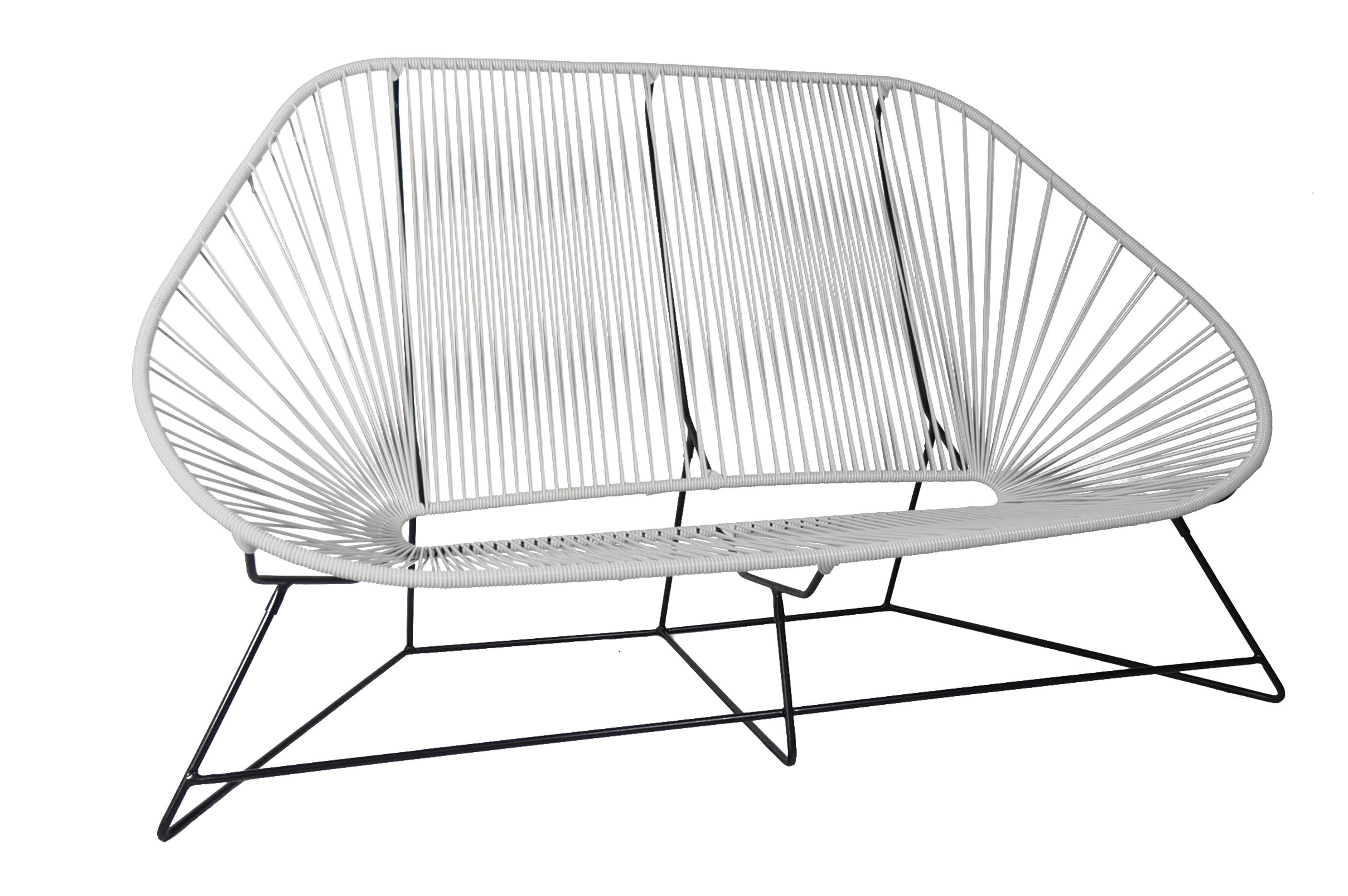 Canape 3 places flint grey BOQA