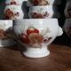 Pyrolux Lourioux porcelain soup bowls