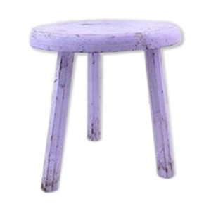 Tabouret de traite à 3 pattes