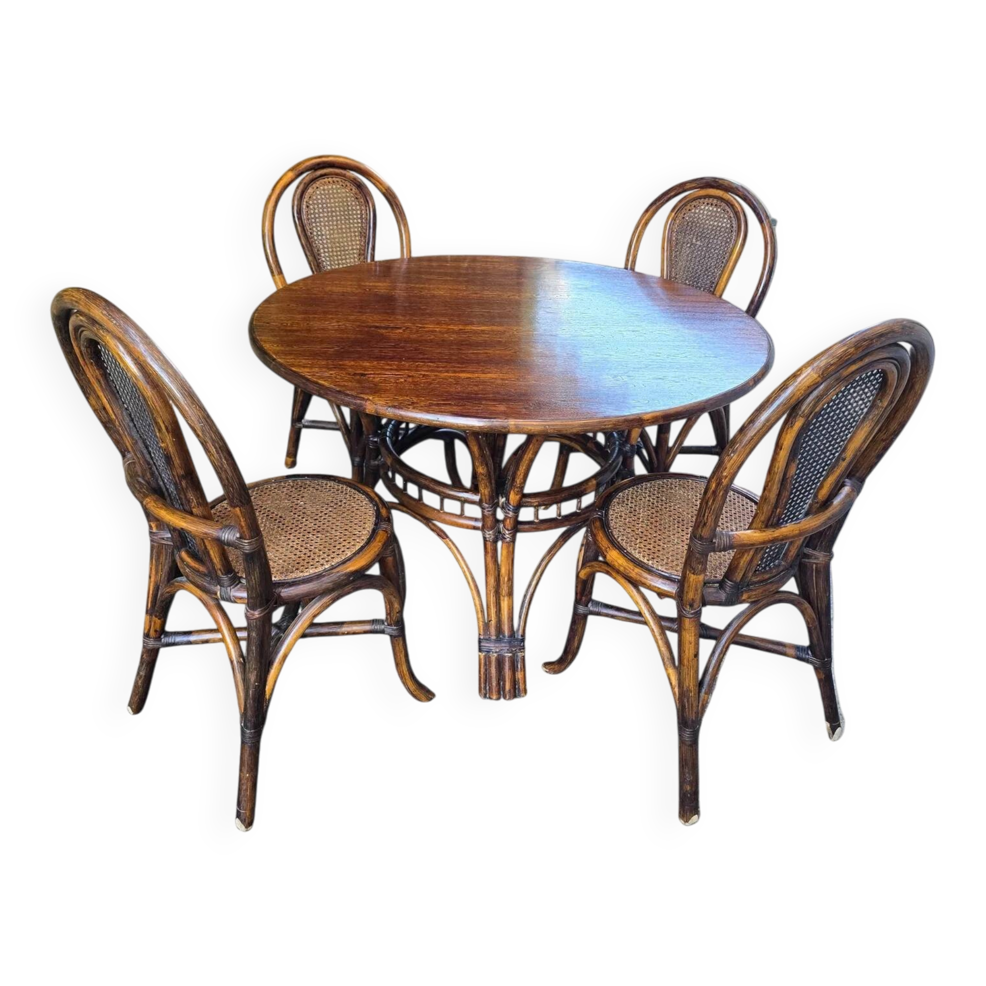 Vintage dining room set Maison Maugrion