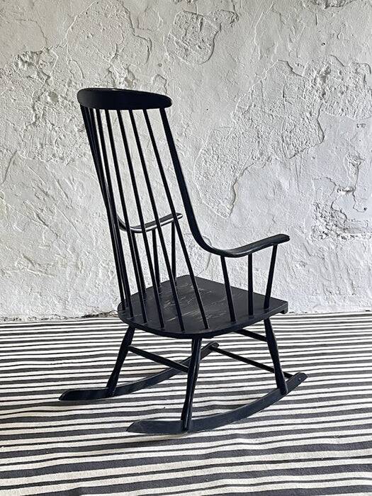 Grandessa rocking chair by Lena Larsson, Nesto, Sweden, 1960s