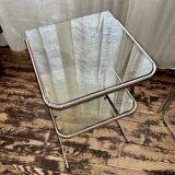 Two vintage 1970s bedside tables/coffee tables/side tables