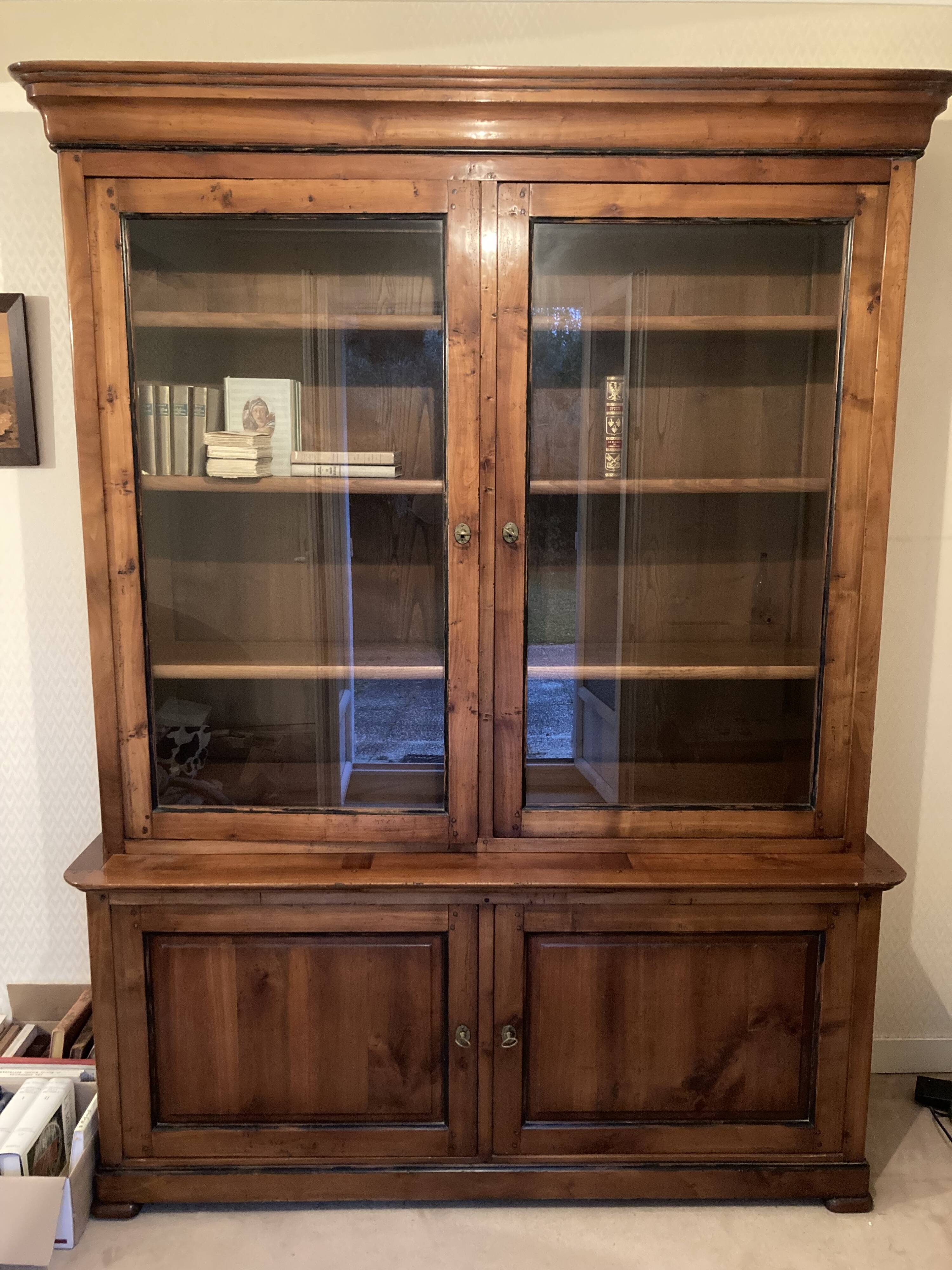 Louis philippe bookcase