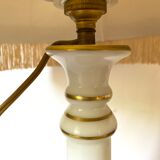 Lampe en opaline vintage