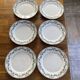 Set 6 flat plates badonviller model champagne