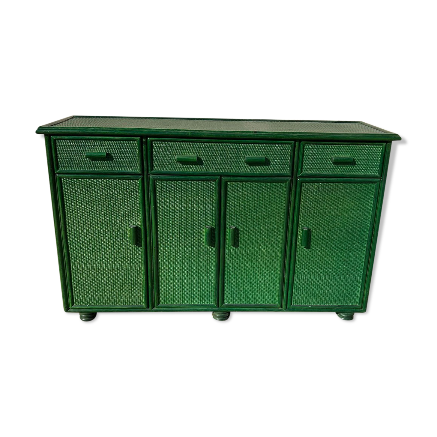 Rattan sideboard