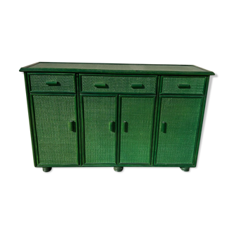 Rattan sideboard