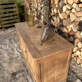 Renovated solid oak sideboard