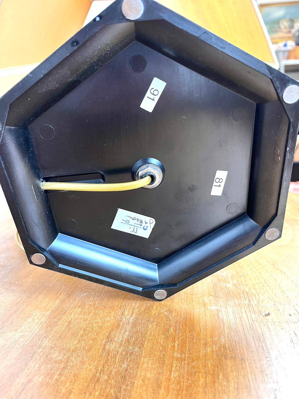 Très grande lampe de bureau Maison Le Dauphin, France, années 1970