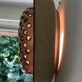 Rare Bente Jessen Ceramic Wall lamp for BJ Ceramics Denmark, ca 1970s.