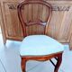 Louis Philippe chair sitting fabric