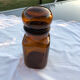 Vintage glass jar / spice jar