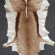 Natural goat skin 117x83cm