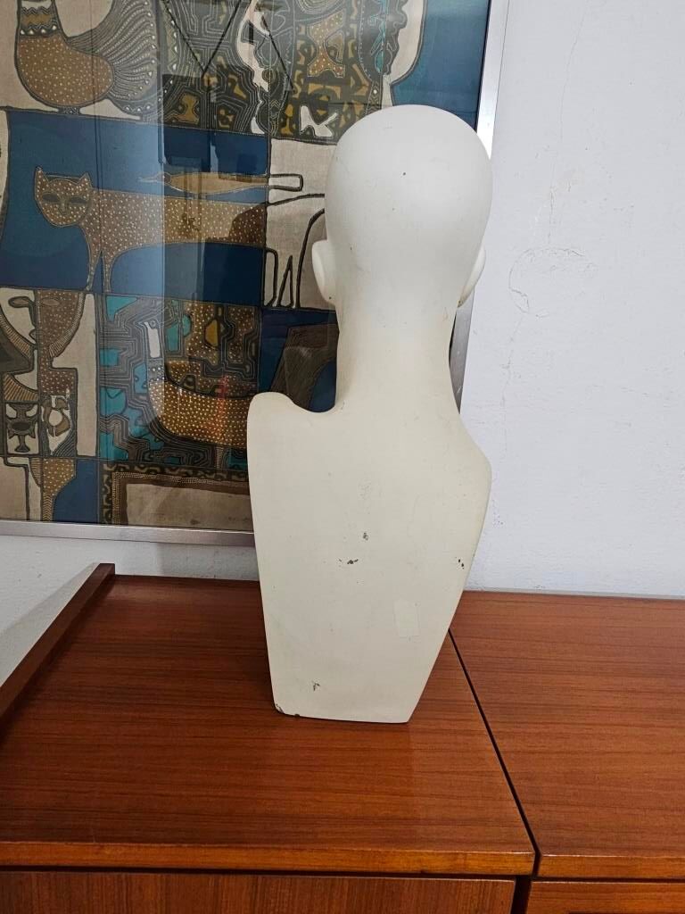 Tête de mannequin années 70