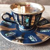 Set of 3 Benju Seramik cups and saucers