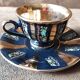 Lot de 3 tasses et soucoupes Benju Seramik