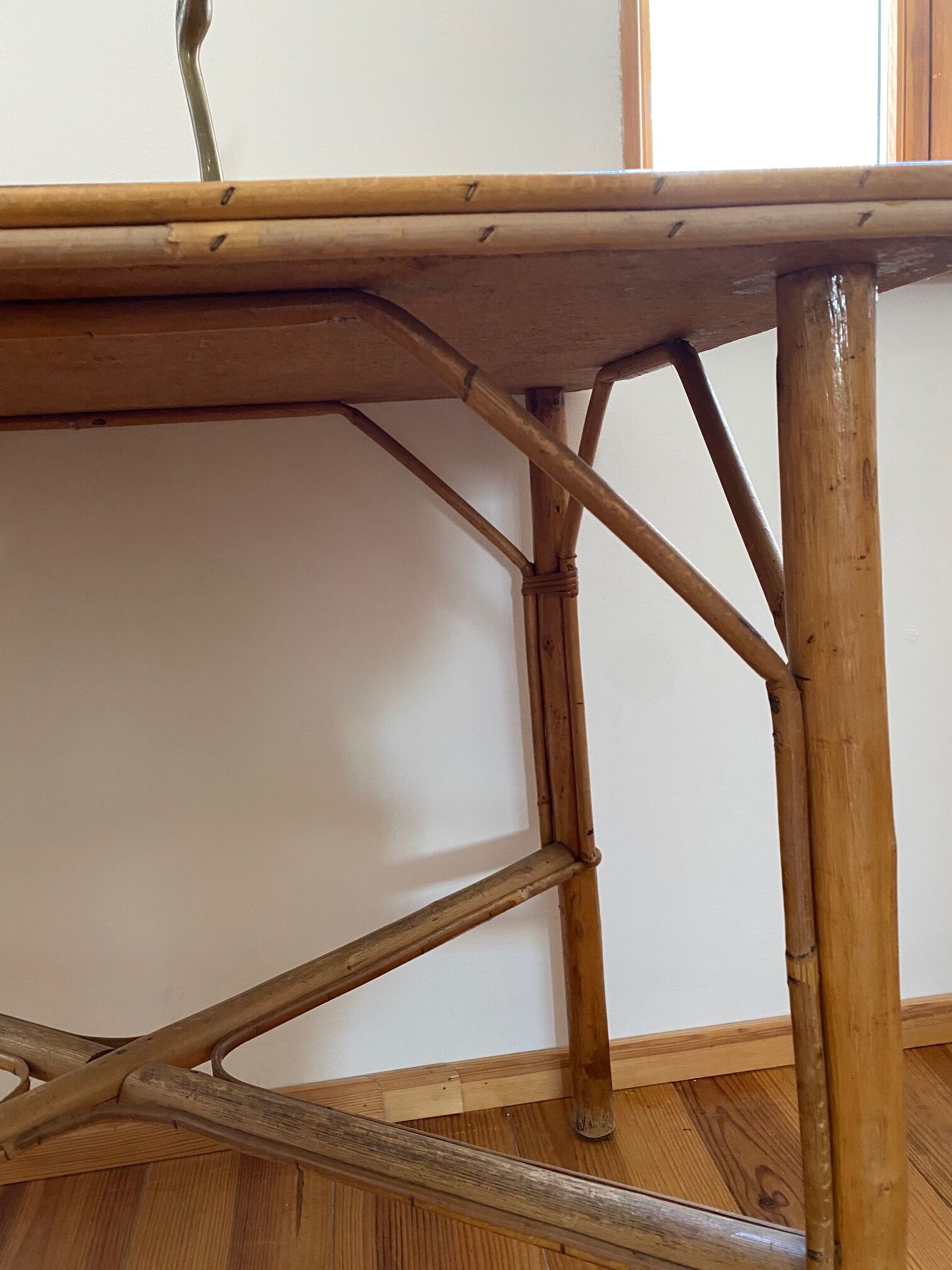 Rattan table