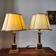 Pair of neo-classical Empire style lamps