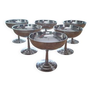 Lot de 6 coupes à glace