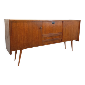 Vintage Scandinavian style teak row from the 60s