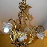 Chandelier bronze ceiling lamp