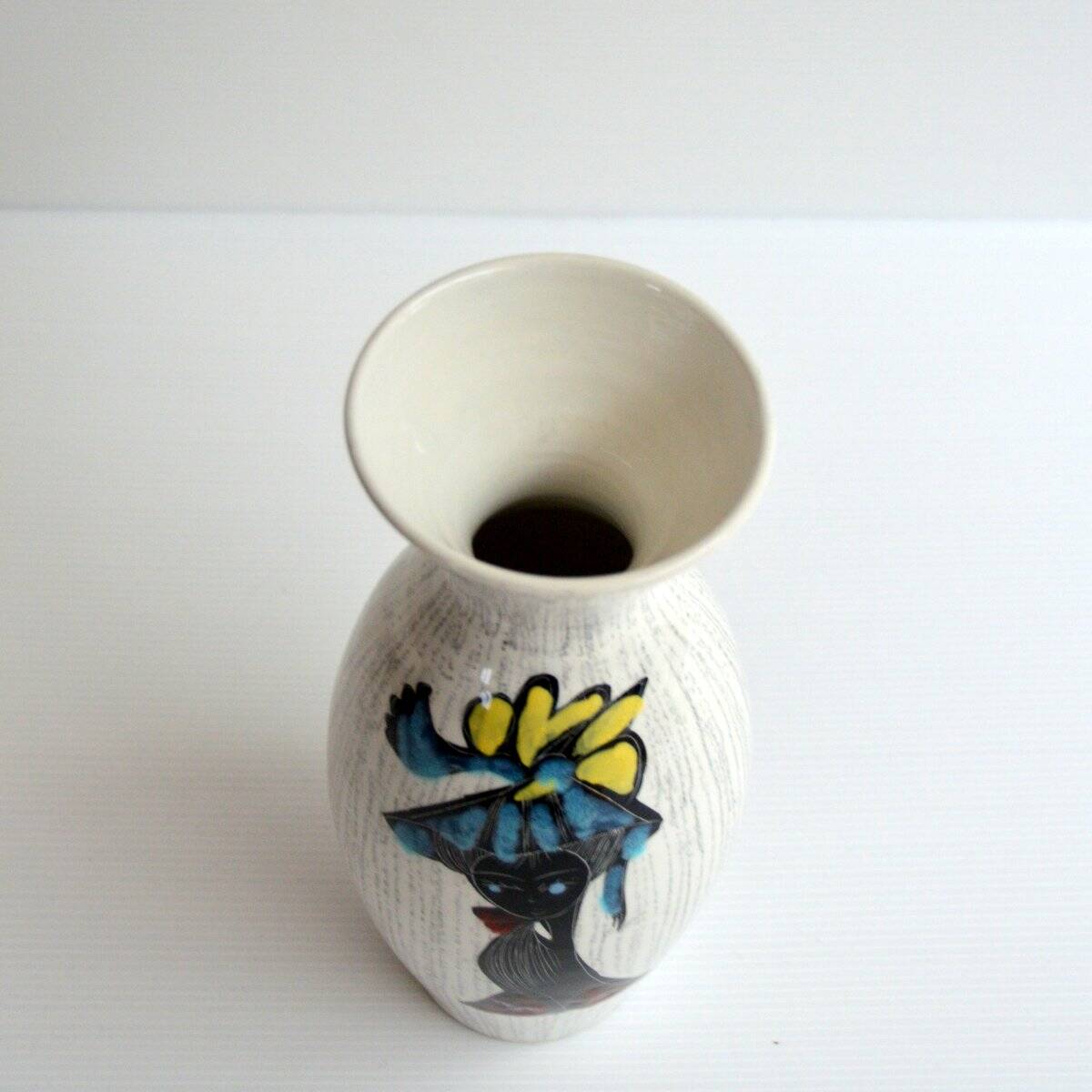 Vase en céramique » La Settimello » Italie vintage 1950s