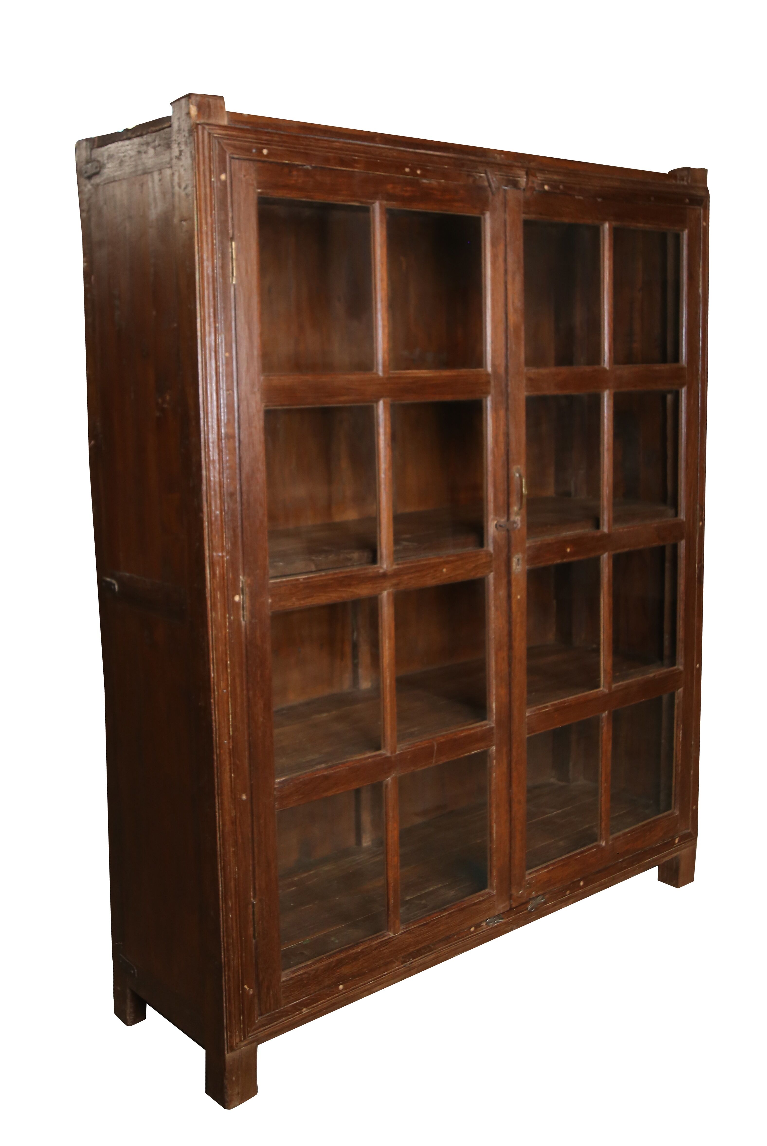 Glazed croat in ancient Burmese teak