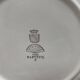 Set of 8 dessert plates Digoin & Sarreguemines Nanteuil