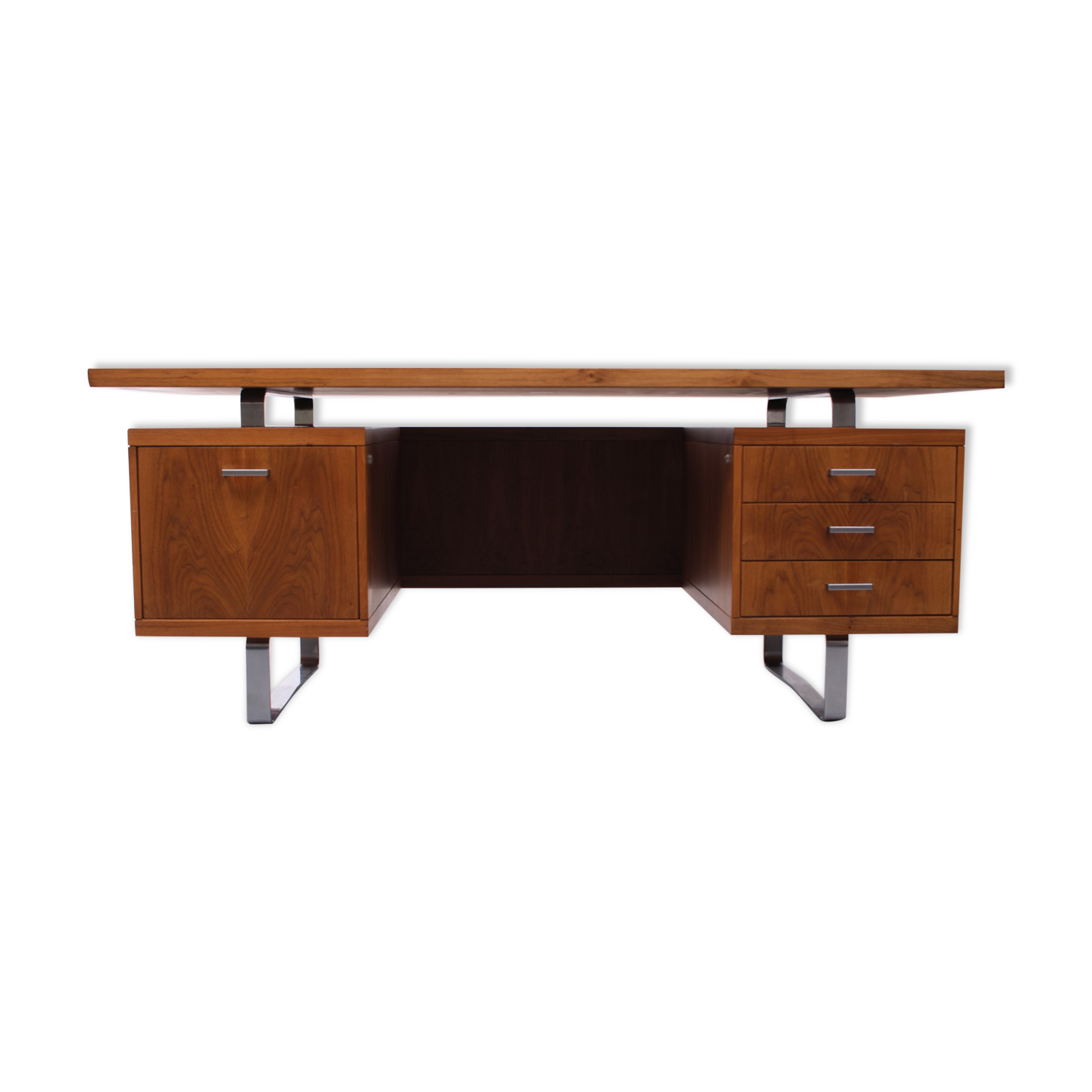 Jórgen Pedersen Teak Desk Denmark 1960s