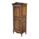 Single door oak wardrobe in Louis XV style – Vintage wardrobe