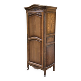 Bonnetière 1 porte en chêne massif style Louis XV – Penderie vintage