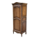 Single door oak wardrobe in Louis XV style – Vintage wardrobe